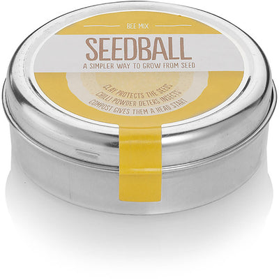 Seedball Bee Mix Seed Tin - Norman & Vera Garden Emporium